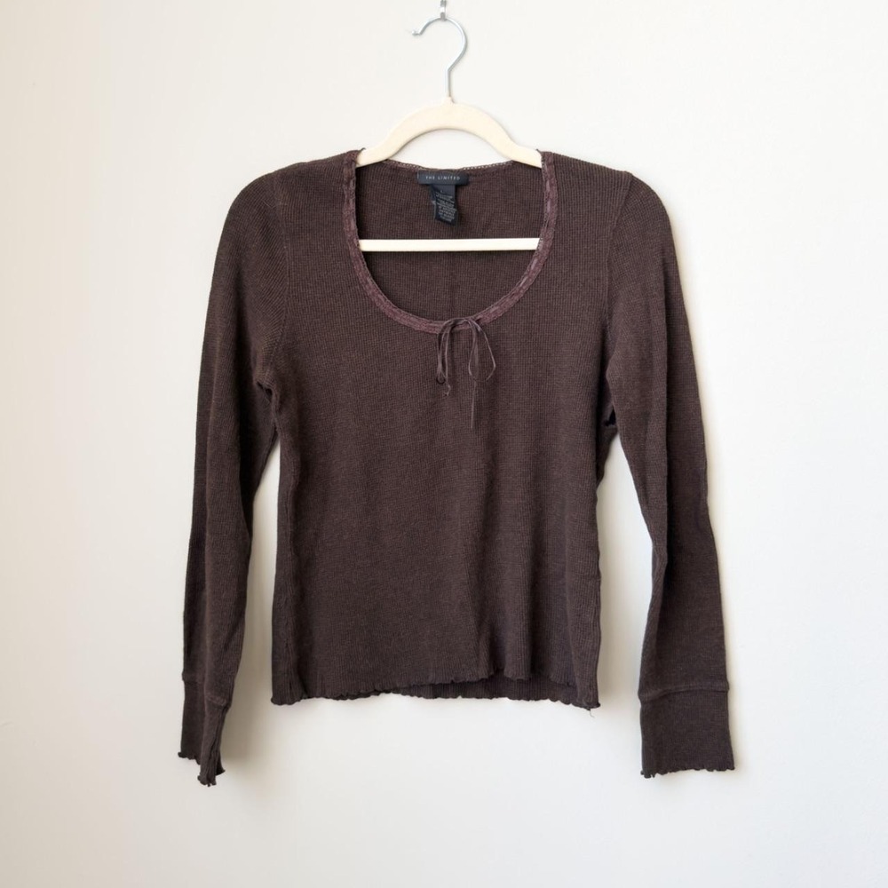 Vintage Y2K The Limited Fairy Boho Coquette Cotton Blouse